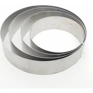 Yuvarlak Pasta Çemberi - Metal 20 cm